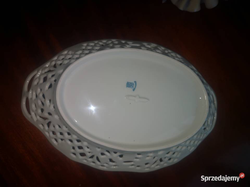 Ażurowa patera owalna Schumann pomorskie sprzedam