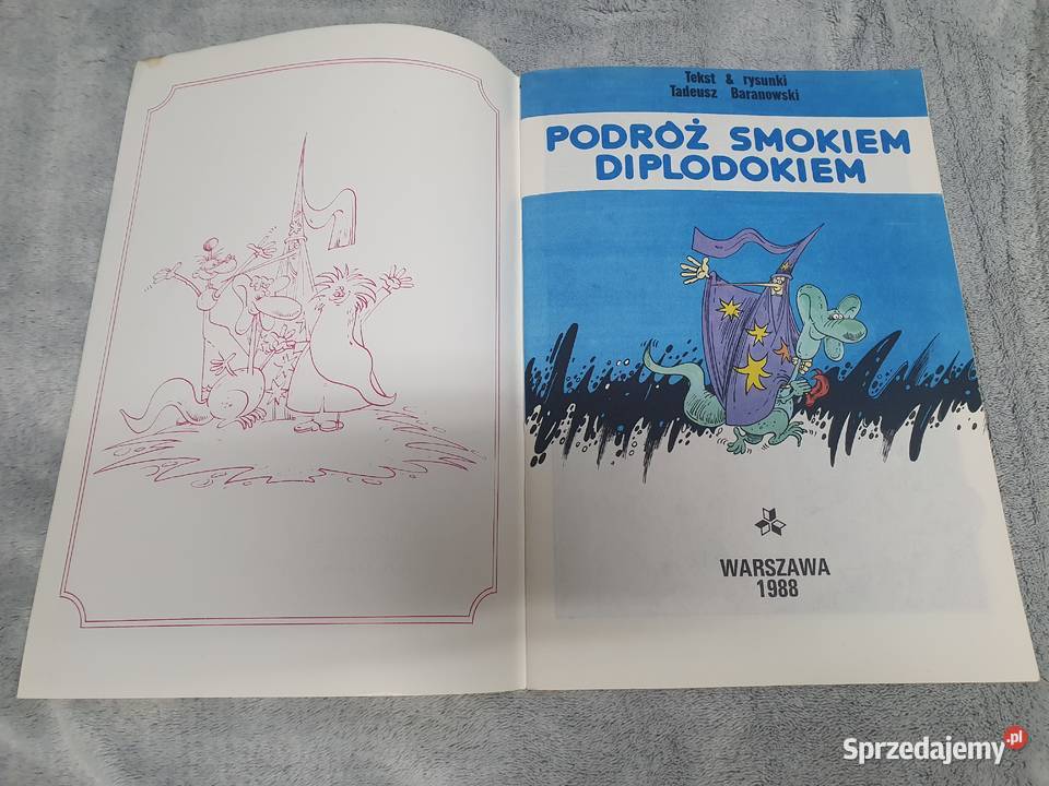 Podróż Smokiem Diplodokiem Tadeusz Baranowski