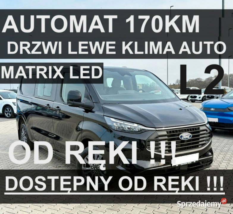 Ford Transit Custom L2 Trend 170 Kamera Drzwi gniazdo USB Szczecinek