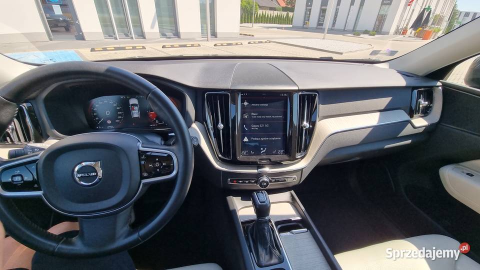 Super stan Volvo XC60 bogata wersja Polska asystent pasa ruchu Swarzędz