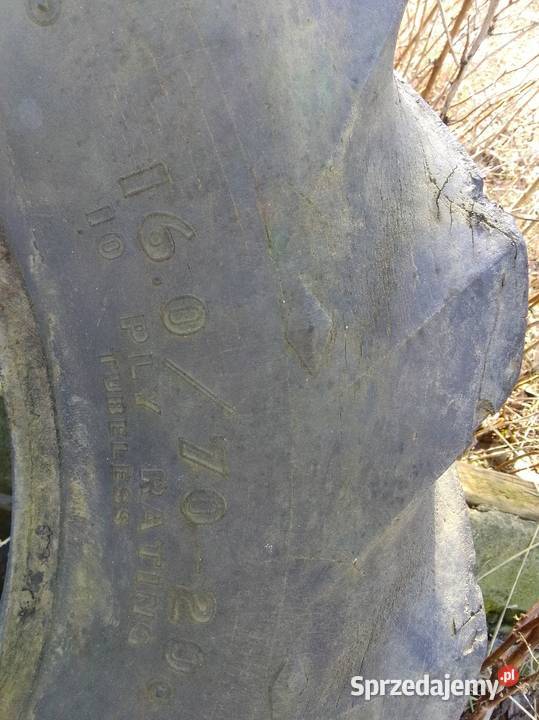 Opony rolnicze 160 70 r20 Mortąg