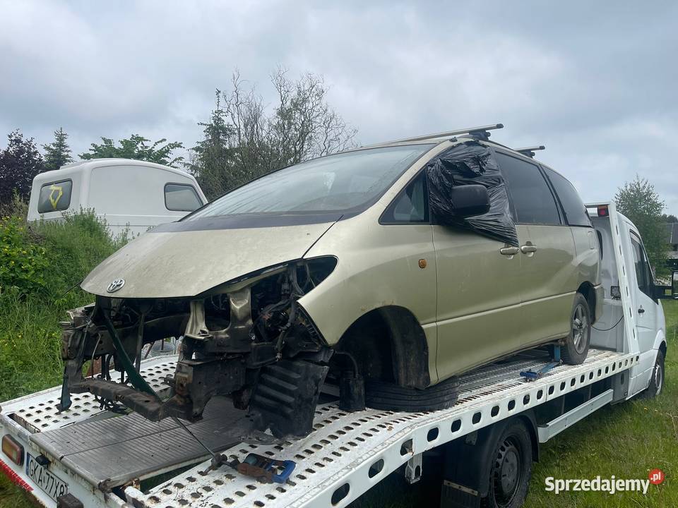 toyota previa na części maska lampy drzwi Żukowo
