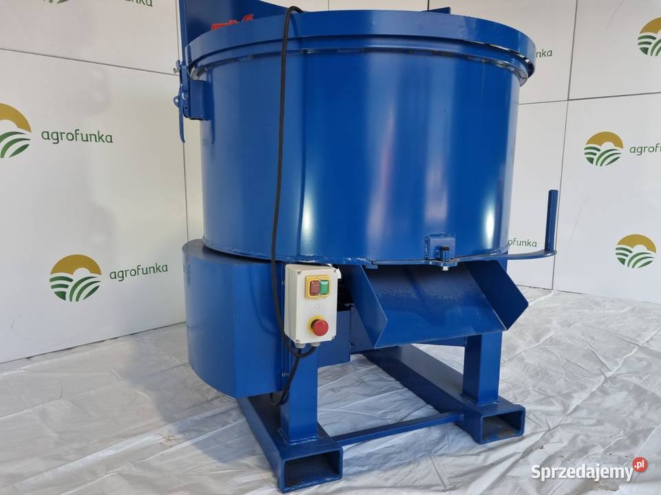 Elektryczna betoniarka planetarna 800L do paszy nieuszkodzony Żnin