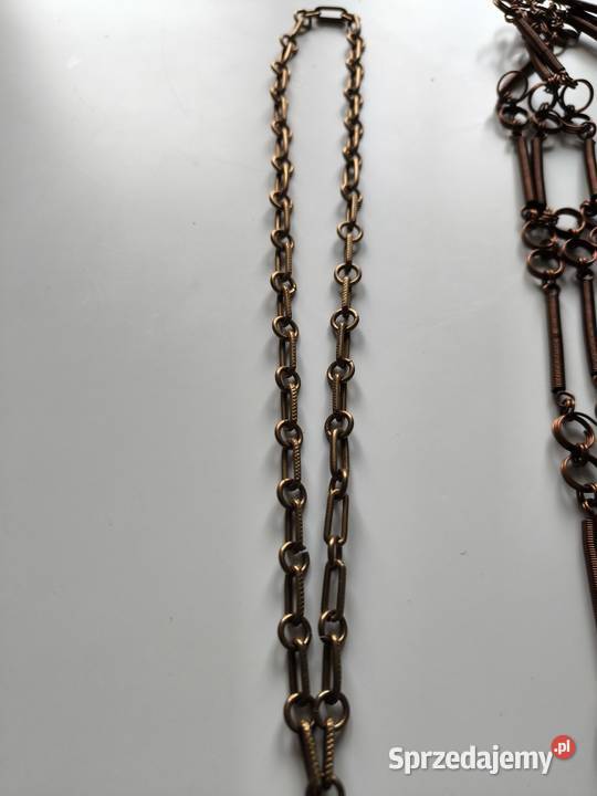 stara lata 60te biżuteria ręcznie wykonana z