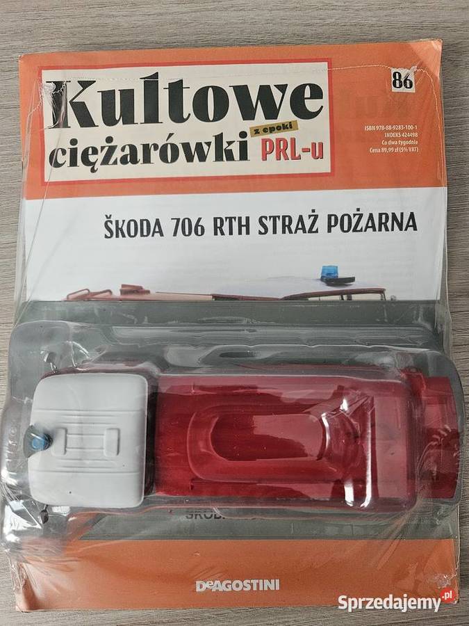 Kultowe ciężarówki PRLu Skoda 706 RTH STRAŻ Kalisz