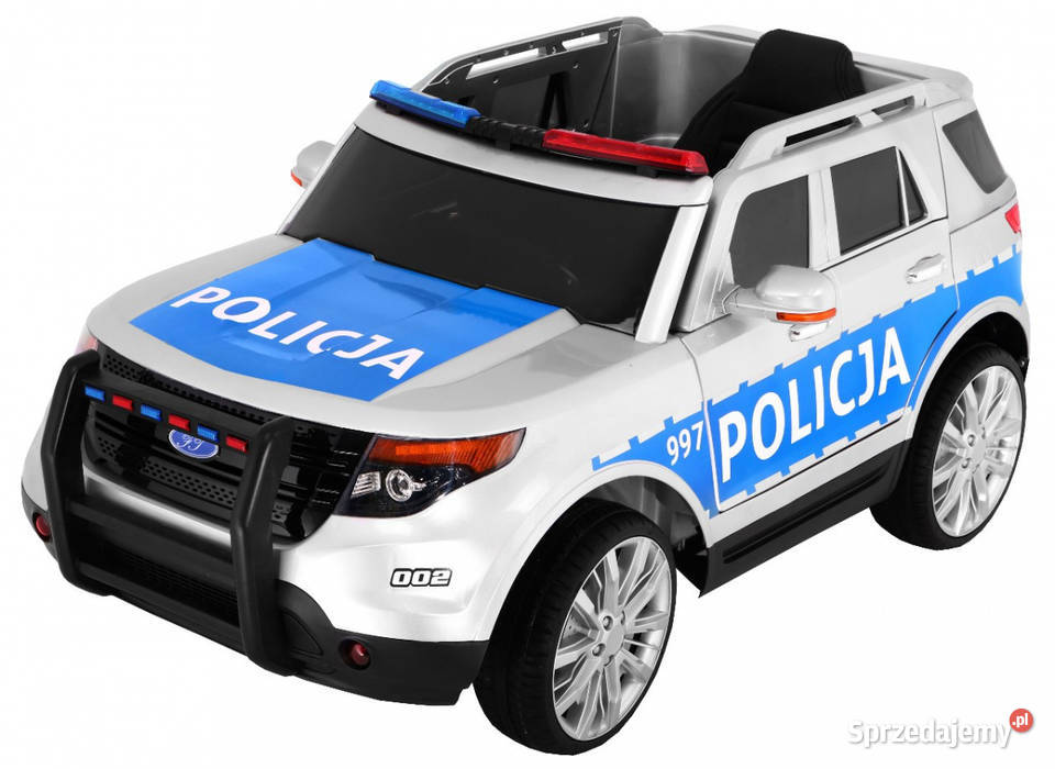 Samochód na akumulator SUV Policja auto dzieci Warszawa