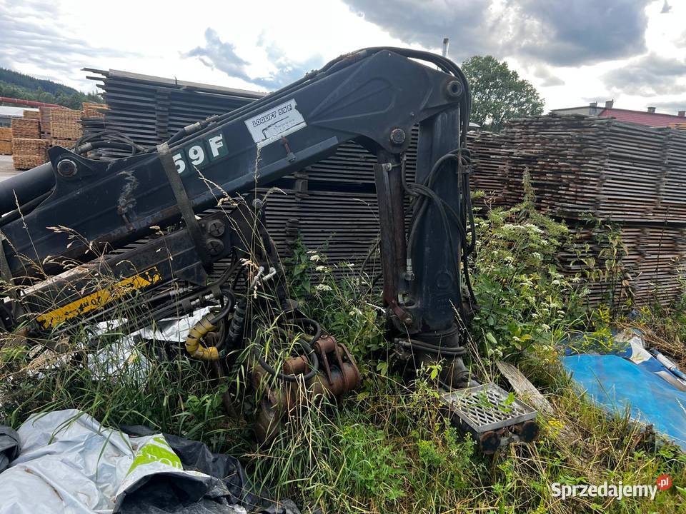Loglift F59 F72R dźwig hds do drewna Marciszów