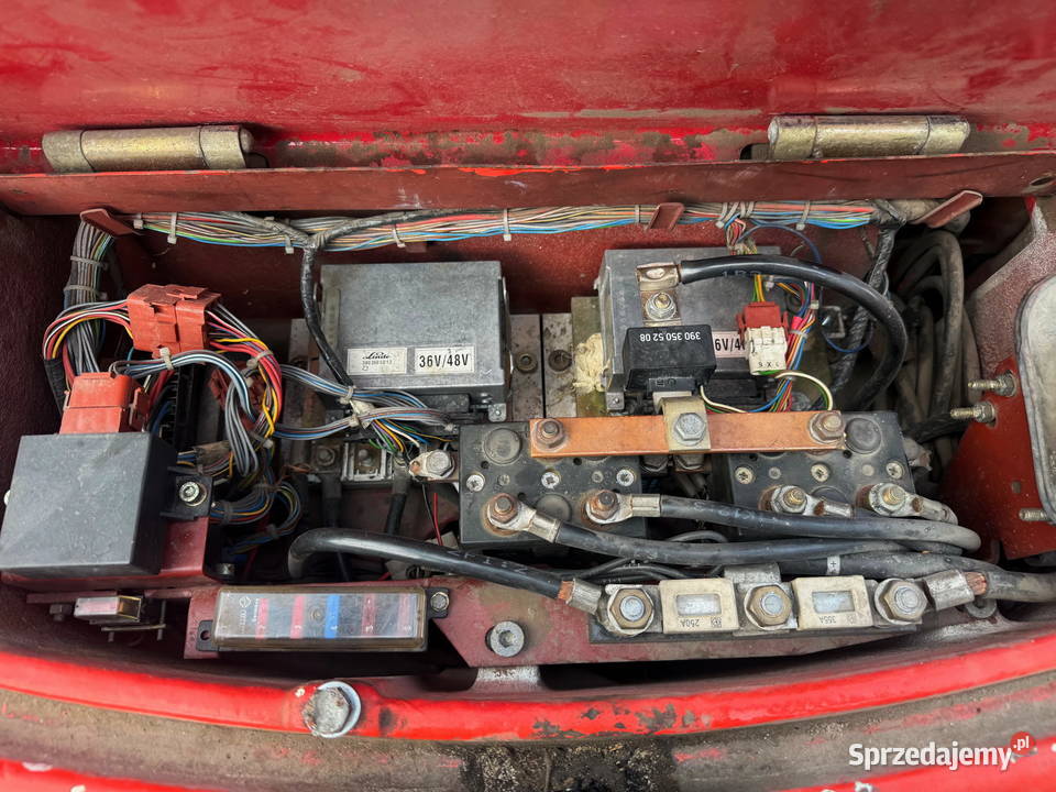 wózek widłowy elektryczny LINDE E16 Triplex 520m Linde łódzkie Działoszyn sprzedam