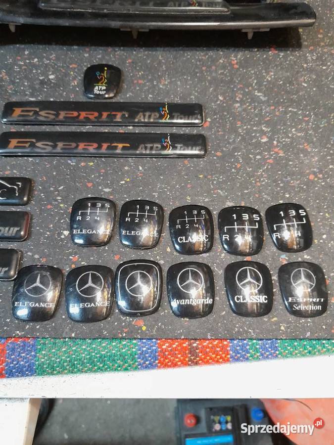 Mercedes emblematy napisy różne wersje Gdańsk