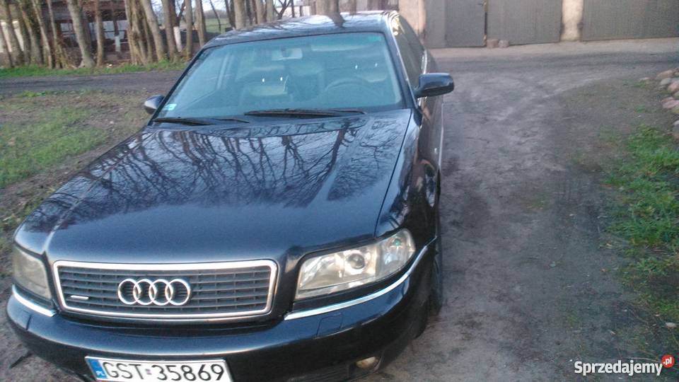 Najtańsze audi a8 25Tdi granatowy wielkopolskie Złotów
