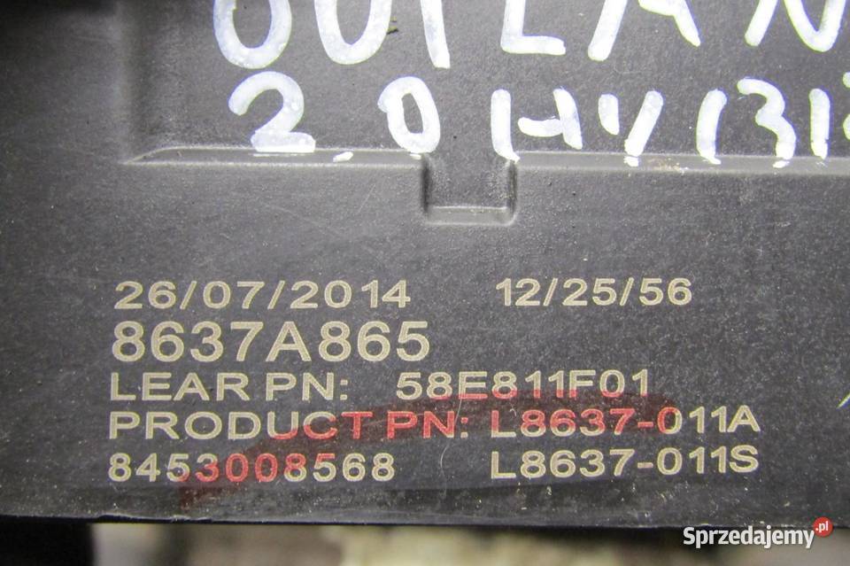 SKRZYNKA BEZPIECZNIKÓW 20 DOHC MITSUBISHI