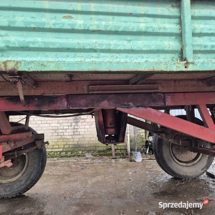 Przyczepa wywrotka pw4 nieuszkodzony Stargard sprzedam