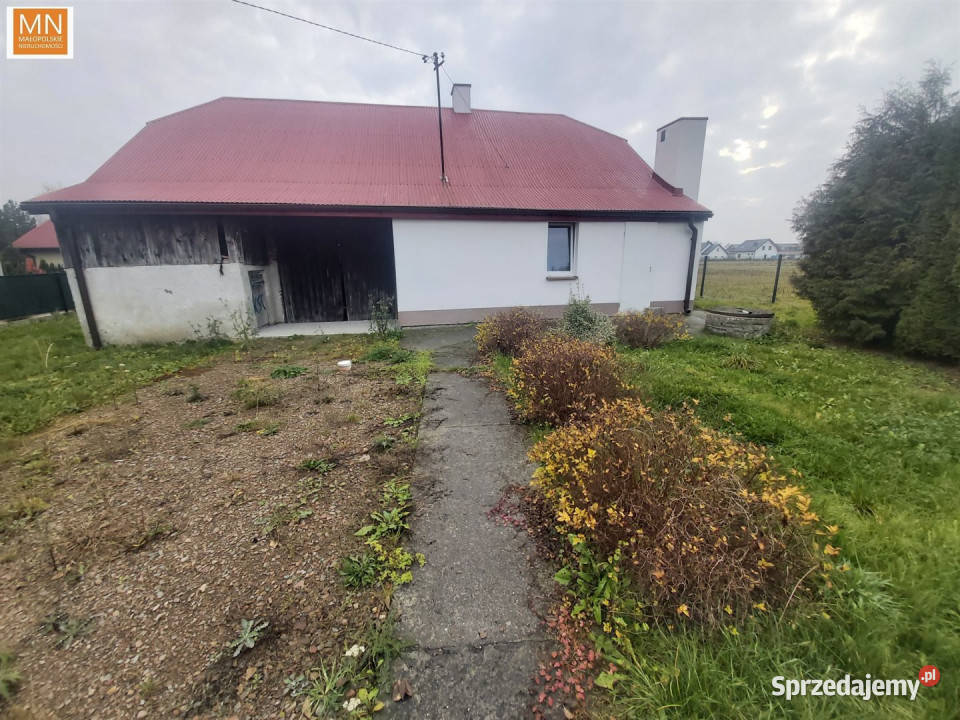 sprzedaży domu wolnostojącego 80 metrów 786m2 Zabierzów Bocheński