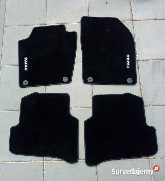 SKODA Fabia dywaniki welurowe mazowieckie Warszawa