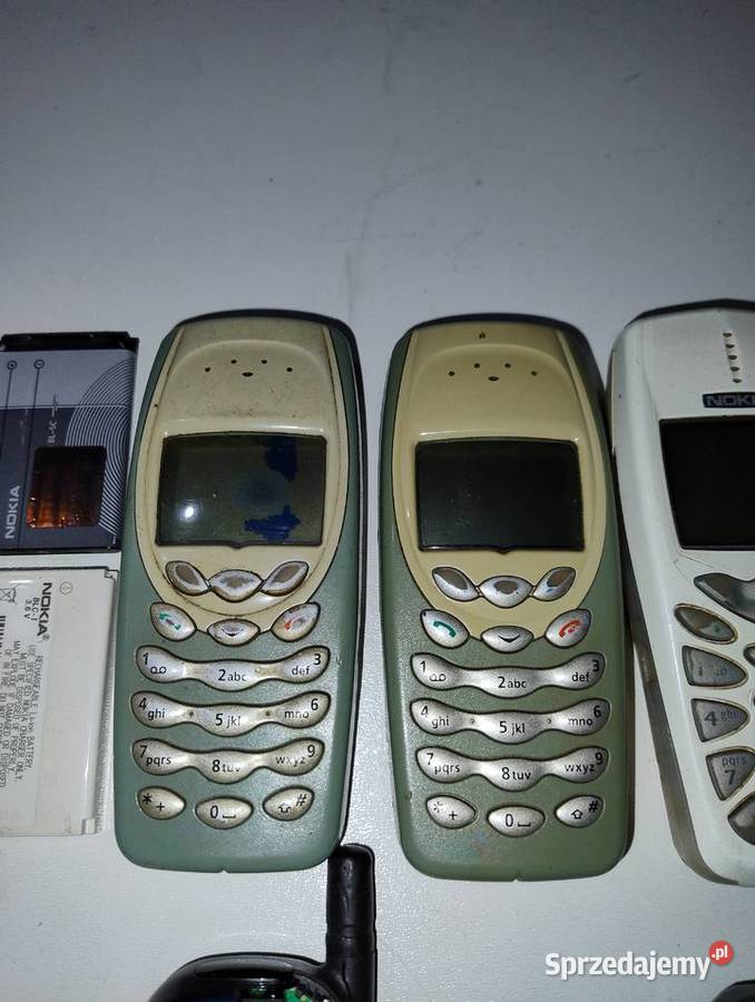 Zestaw Uszkodzonych Telefonów Komórkowych NOKIA lubuskie Witnica sprzedam