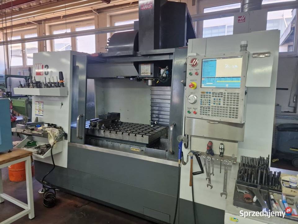 Centrum obróbcze pionowe CNC HAAS VM3 Produkcja Warszawa sprzedam