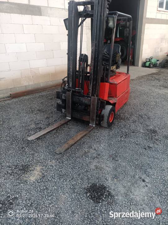 Wózek widłowy linde e15 elektryczny Boby-Księże