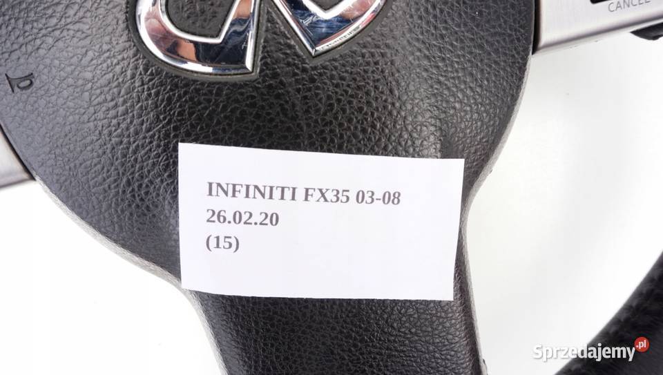 PODUSZKA KIEROWCY AIRBAG INFINITI FX35 FX45 0308 Nowy Tomyśl