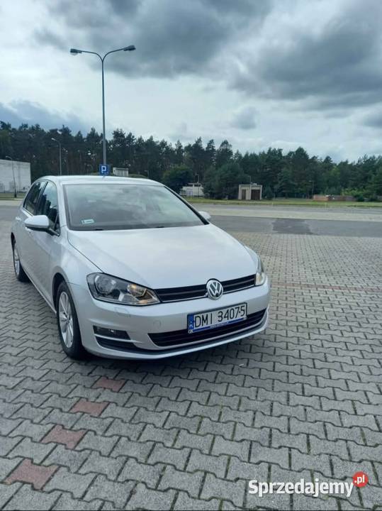 Volkswagen Golf VII 16 TDI Z NISKI PRZEBIEG nieuszkodzony Milicz