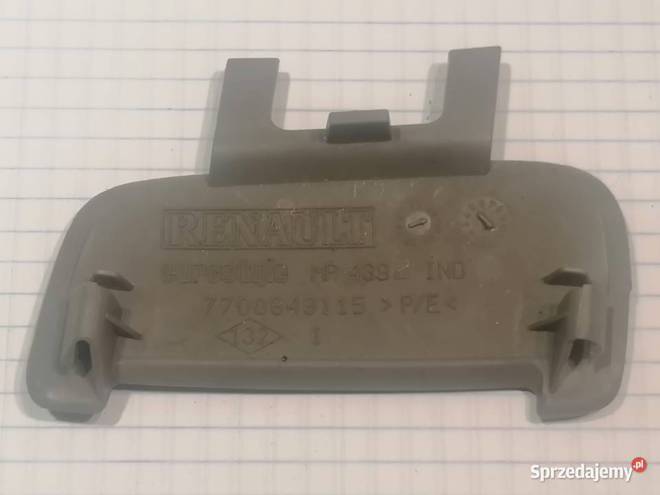zaślepka z deski 7700849115 Renault Clio 2 Piotrków Trybunalski