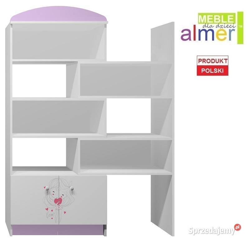 LOVE 23 N37 regał z regulacją dziecięcy 80140x40 Siemianowice Śląskie