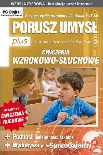 Porusz umysł Plus Ćwiczenia wzrokowosłuchowe Szczecin