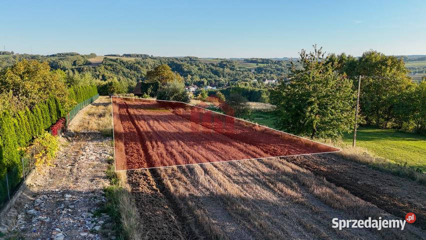 Grunt 1000m2 Granice utwardzona