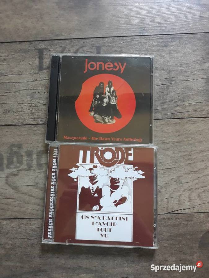 Archiwum prog rocka JONESY 197174 USA TRIODE Płyty i kasety
