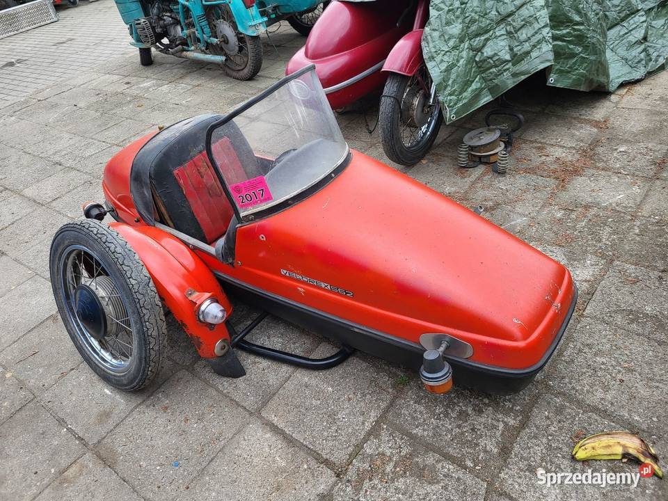 Wózek velorex 562 kosz gondola jawa Mogilno