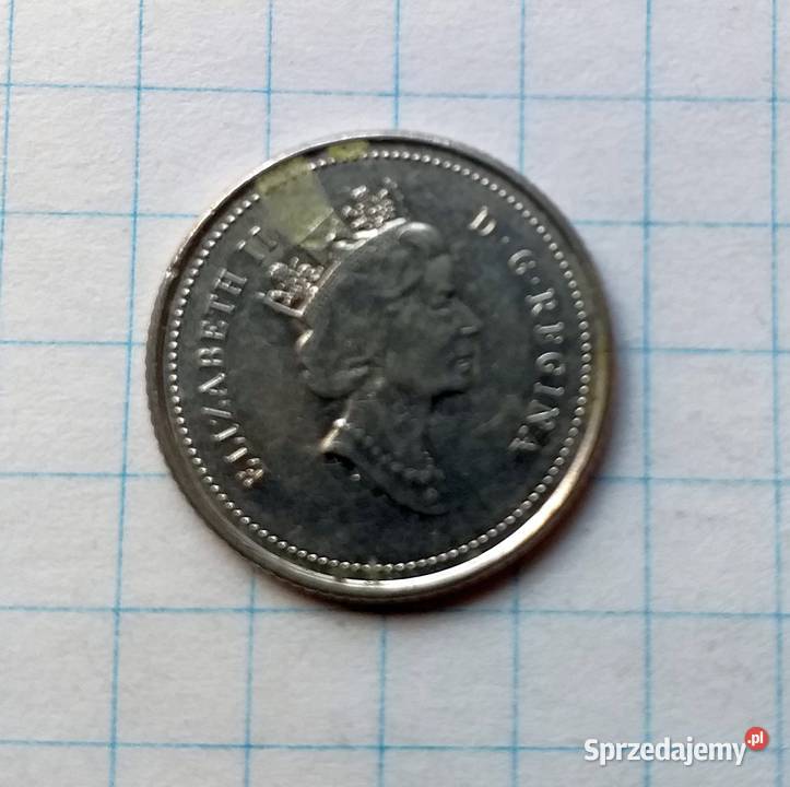 10 CENTÓW 10 CENTS 1992 KANADA Piszczac