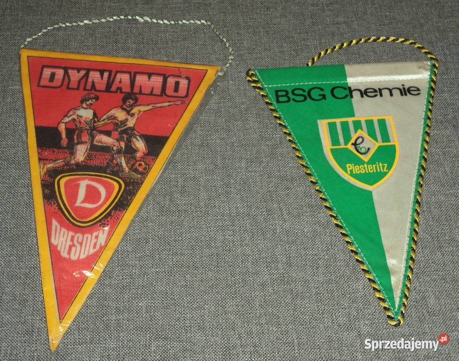 Dynamo Drezno BSG Chemie Piesteritz proporczyk Piekary Śląskie