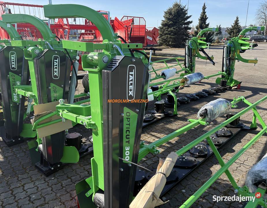 NOWY TYP TOP Kosiarka dyskowa Talex z WOM OPTI Szczecin