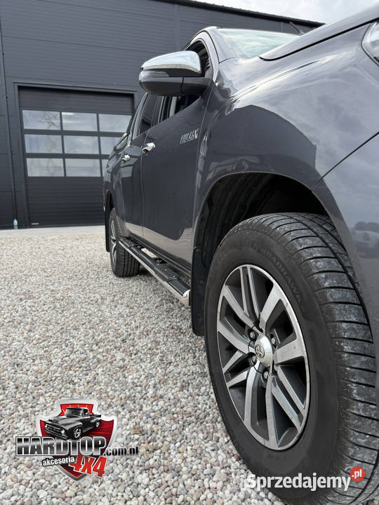 Progi Hilux Orurowanie Stopnie Boczne CHROM Pasłęk