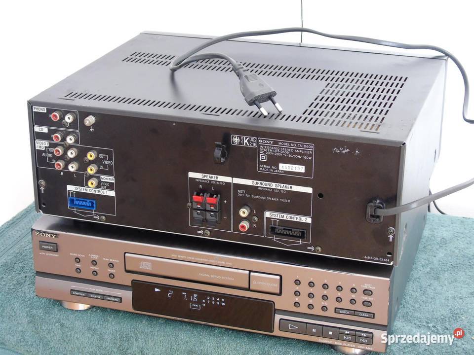 Wzmacniacz Sony TAD609 korektor graficzny Jasło