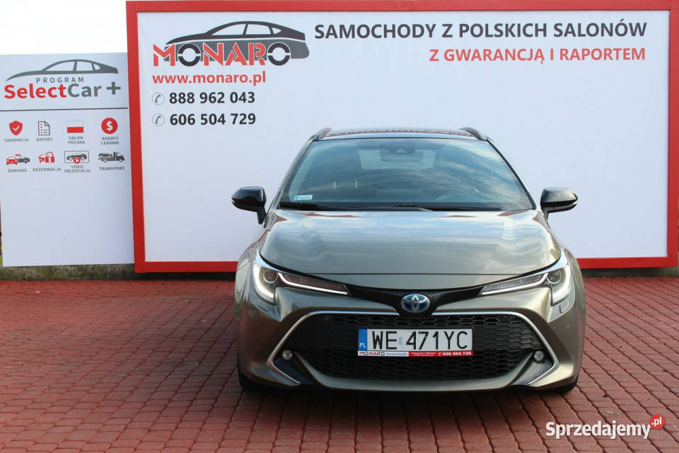 Toyota Corolla SELECTION 18 HYBRID Salon Polska wielofunkcyjna kierownica Włocławek