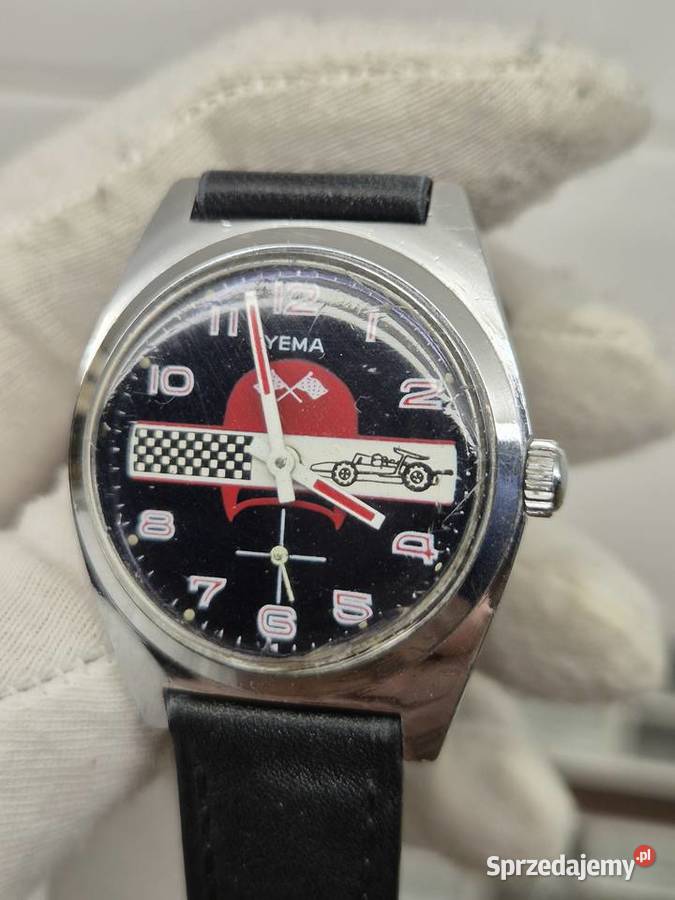 Zegarek Yema Rallye lata 60 Chorzów