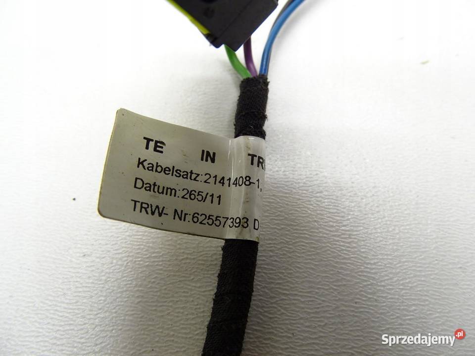 WIĄZKA PODUSZKI POWIETRZNEJ AIRBAG MULTI osobowe