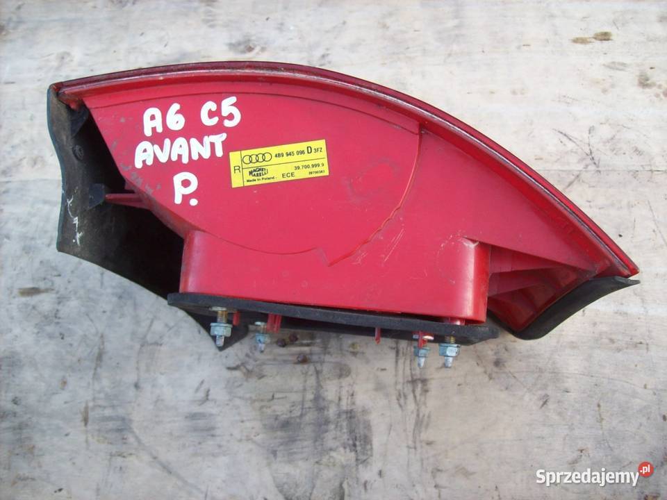 A6 C5 Lampa tyl tylna prawa Oryginal Mińsk Mazowiecki