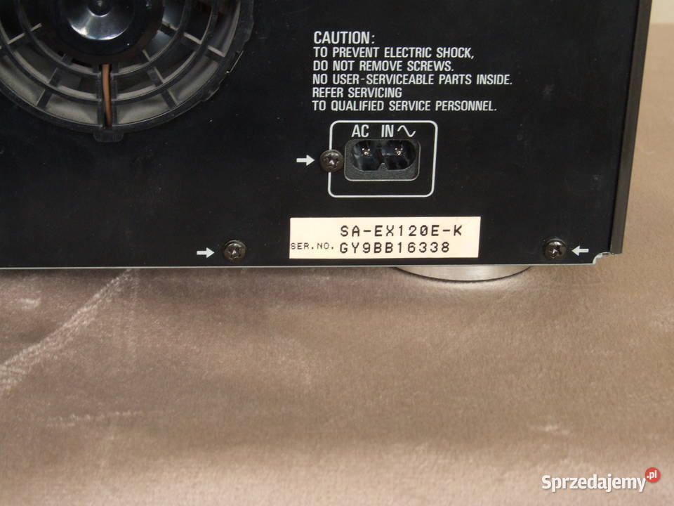Amplituner Technics SAEX120 w pełni sprawny Chotomów