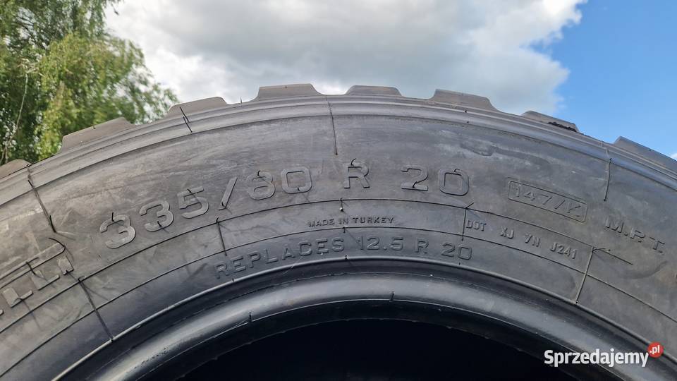 33580r20 125r20 12520 34080r20 Pirelli 22 Nowe warmińsko-mazurskie Nowe Miasto Lubawskie sprzedam