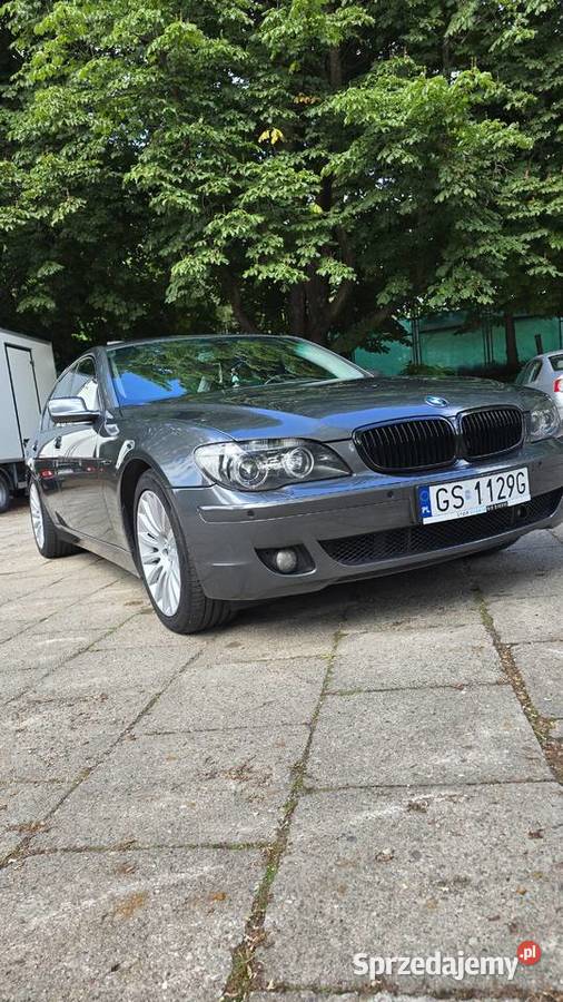 BMW 730d E65 LCI Shadow Line 300 Night Vision Rok produkcji 2007 Słupsk