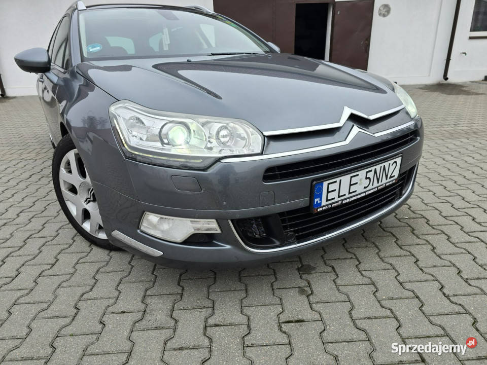 Citroen C5 30 hdi ExclusiveNavi elektrochrom. lusterka boczne łódzkie Kutno