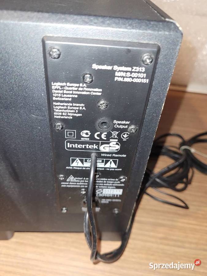 Głośniki 21 Logitech Z313 5W Subwoofer