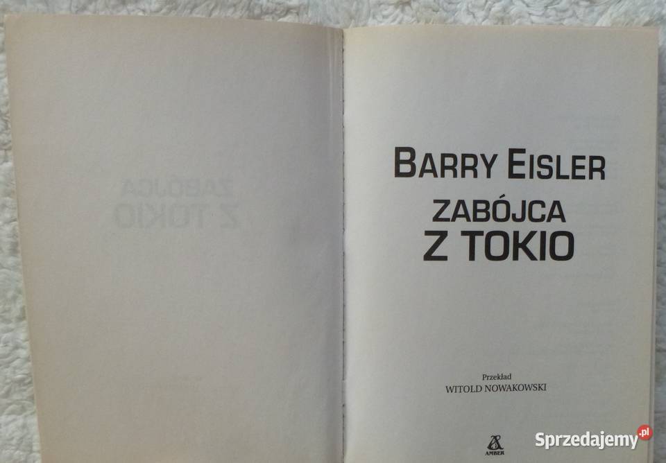 Zabójca z Tokio Barry Eisler mazowieckie