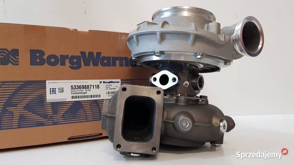 Nowa turbosprężarka BorgWarner KKK 53369887118 Siedlce sprzedam