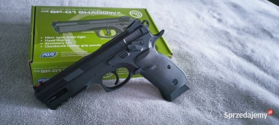 Nowy Pistolet ASG CZ SP01 Shadow GNB