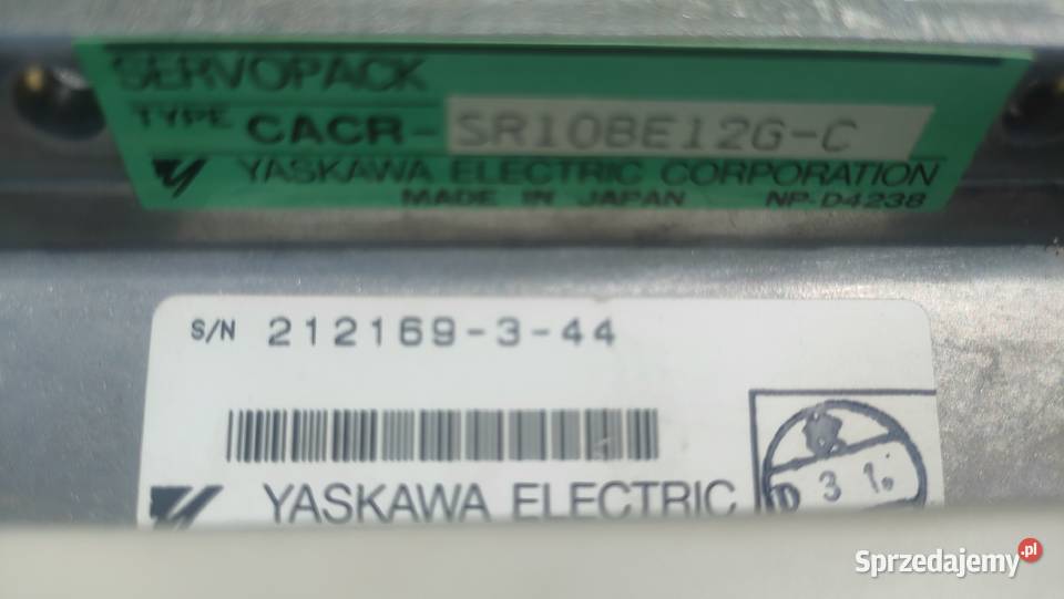 SERVOPACK typ CACR SR10BE12GC SR15BE12GE Suchedniów