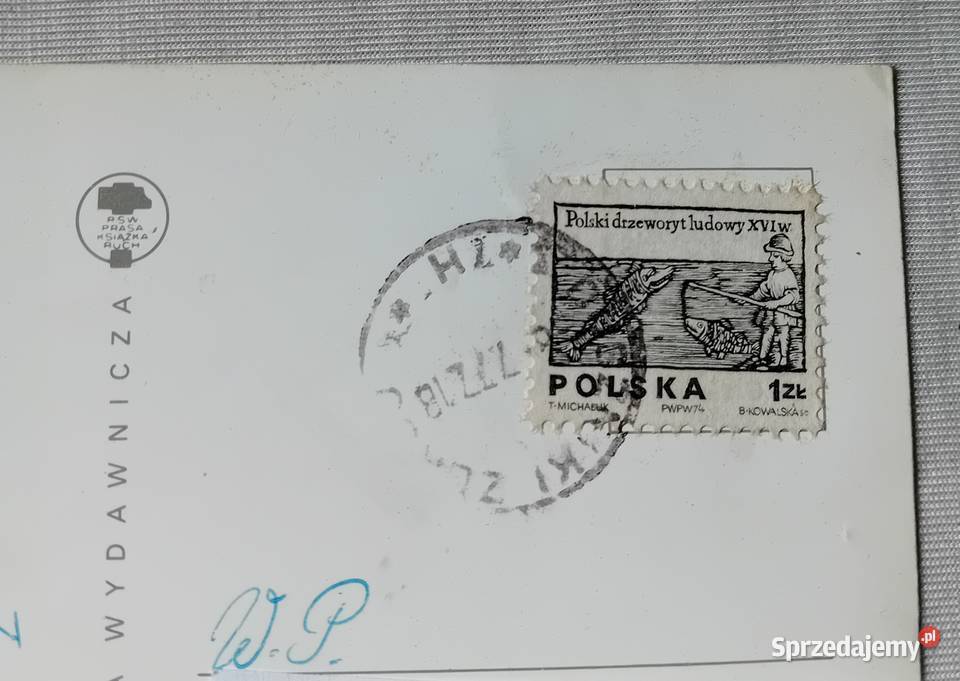 Pocztówka Duszniki Zdrój muszla koncertowa w Koźminek sprzedam