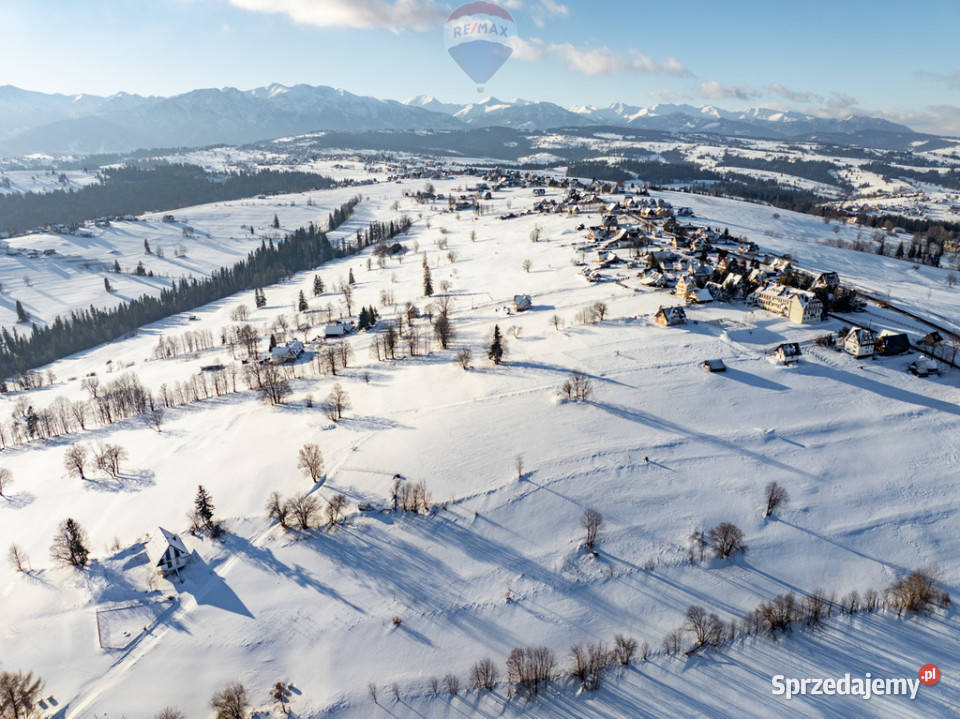 Sierockie Działka z widokiem na Tatry małopolskie