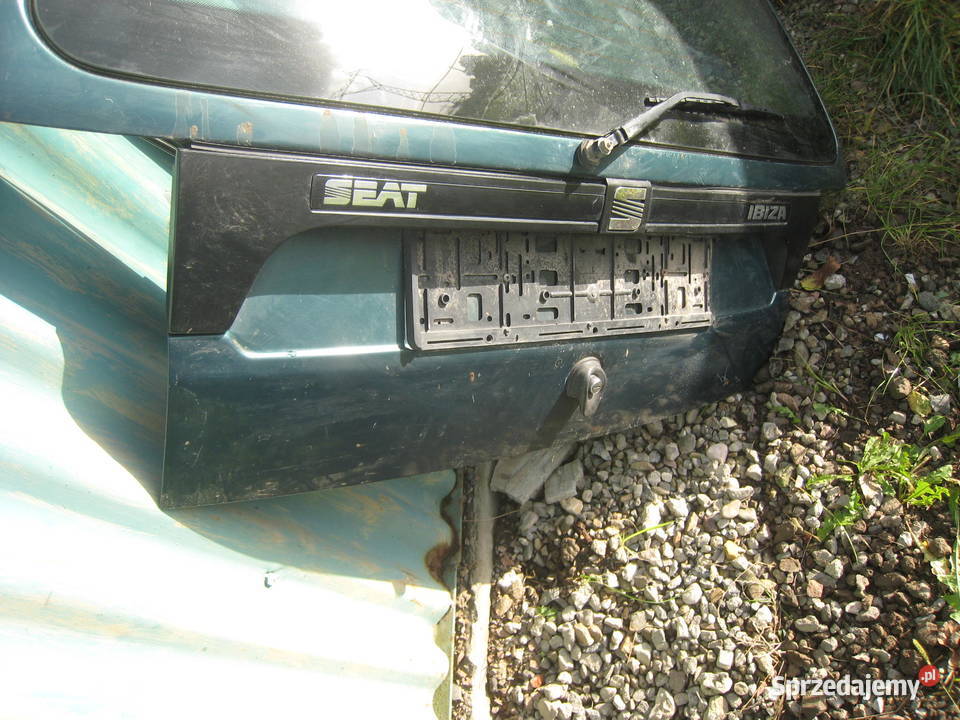 Klapa tylna tył Seat Ibiza II 9399 Zielona Kraków sprzedam